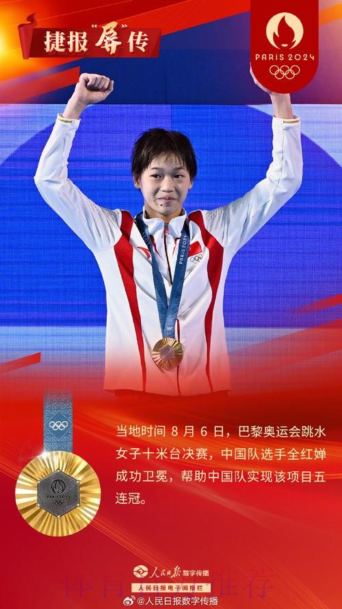 荣获年度最佳跳水运动员 全红婵感谢认可